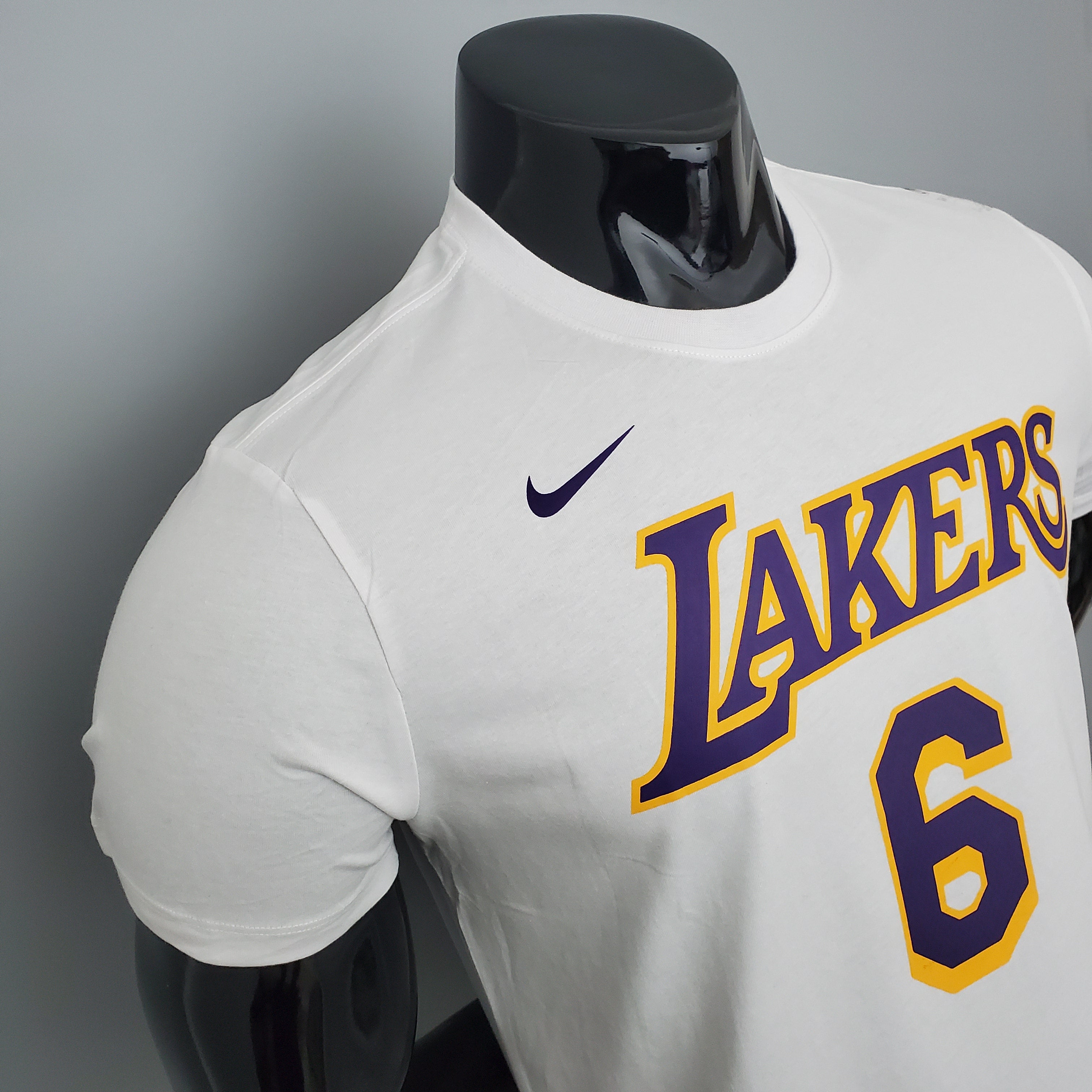 Camiseta Mangas Cortas Lebron Blanca