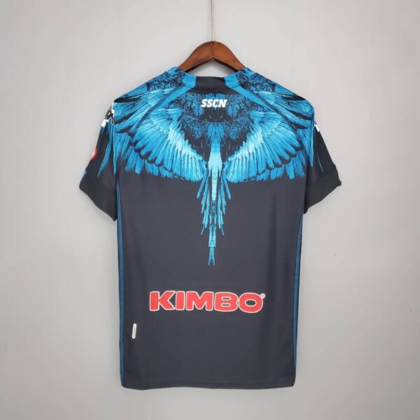 Napoli 2021/22 (black-blue Kappa × Marcelo Burlon)