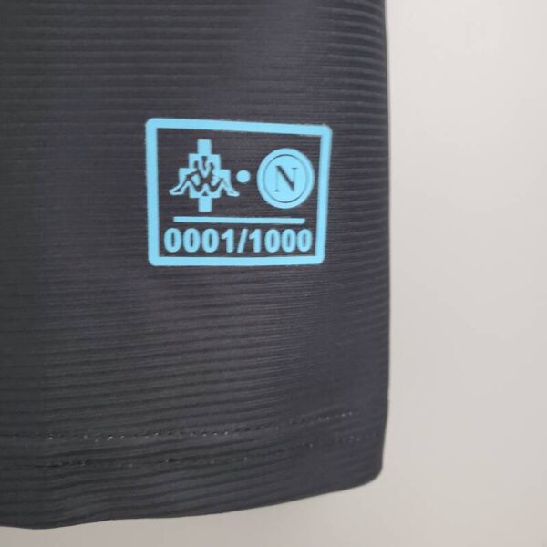Napoli 2021/22 (black-blue Kappa × Marcelo Burlon)