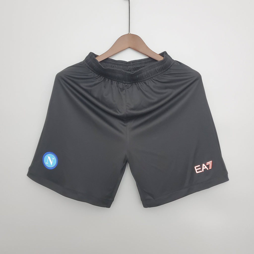 Napoli 2021/22 Pantalón corto (Black)