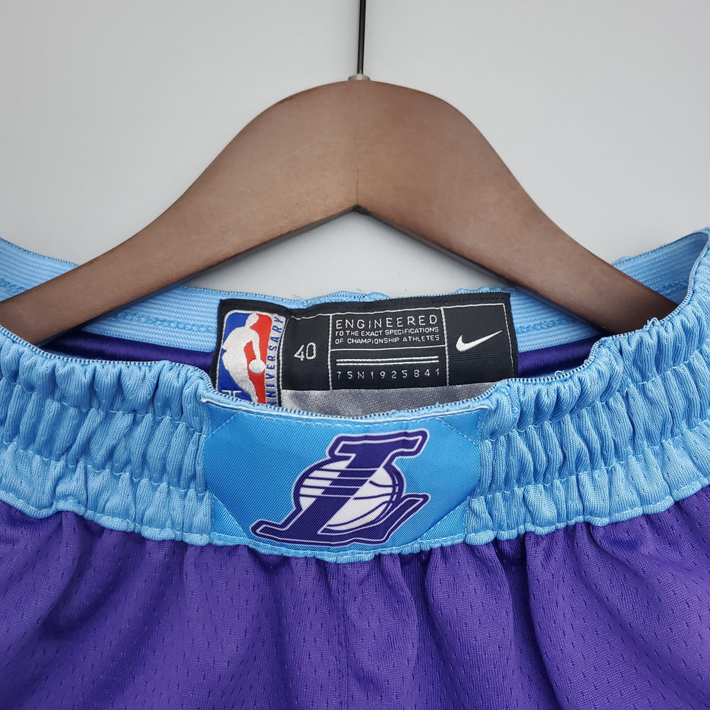 Lakers City Edition Purple Shorts
