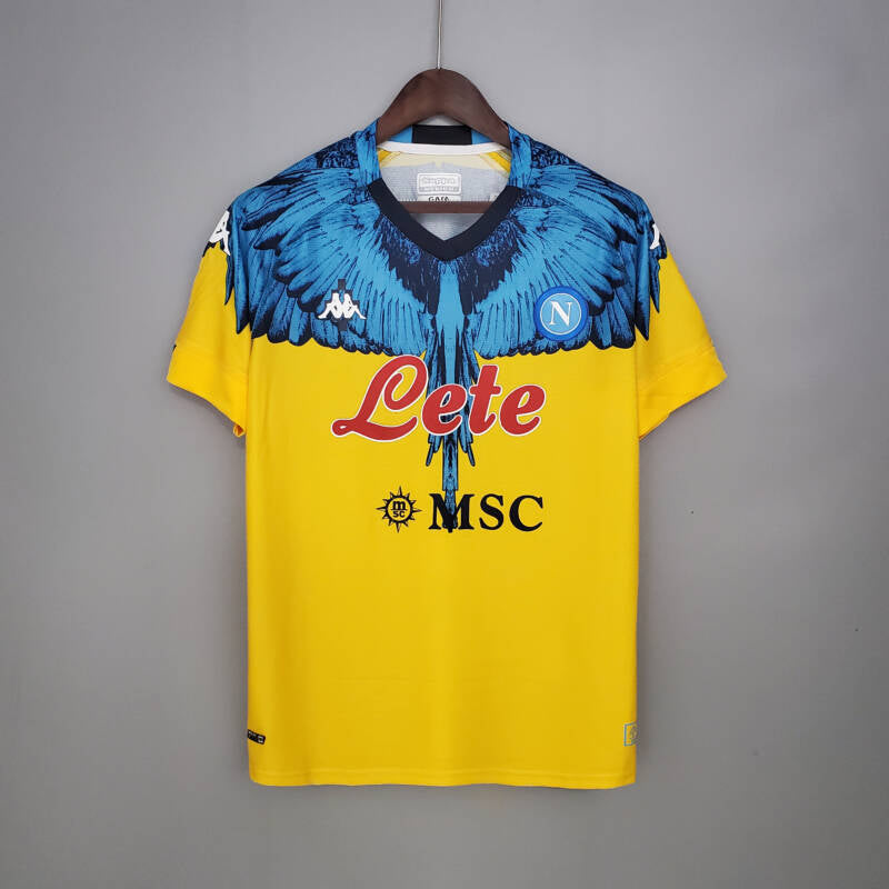 Napoli 2021/22 (Yellow-blue Kappa × Marcelo Burlon )