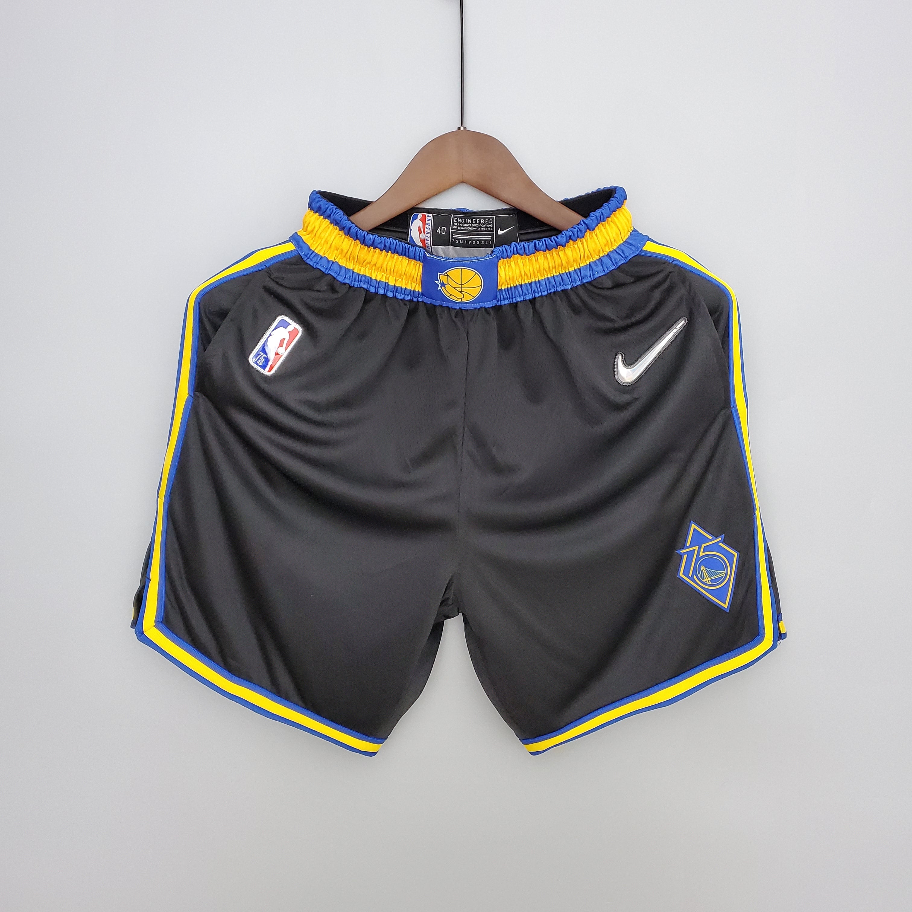 Warriors City Edition Shorts Black