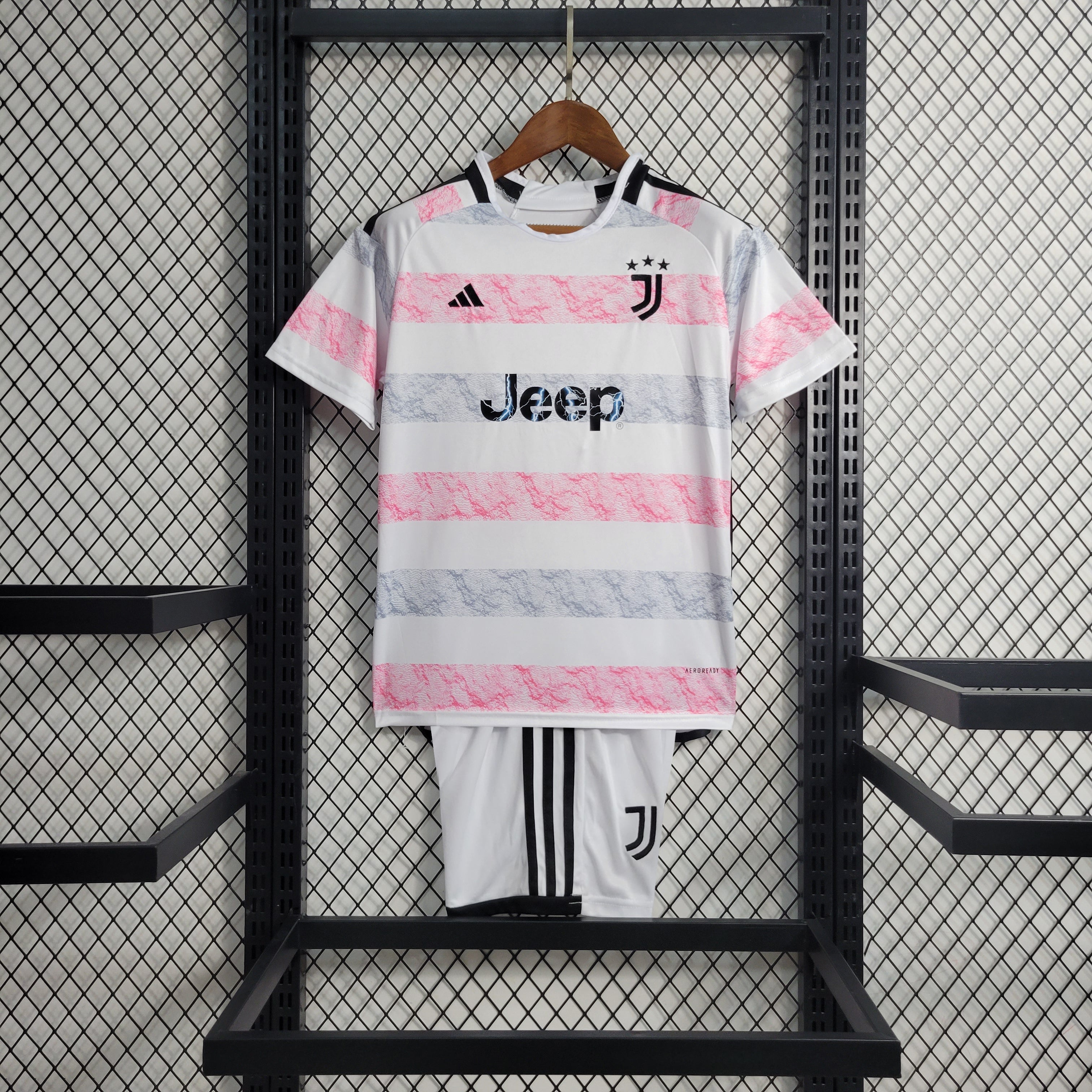 Juventus 2023/24 Segunda equipacion (mini conjunto)