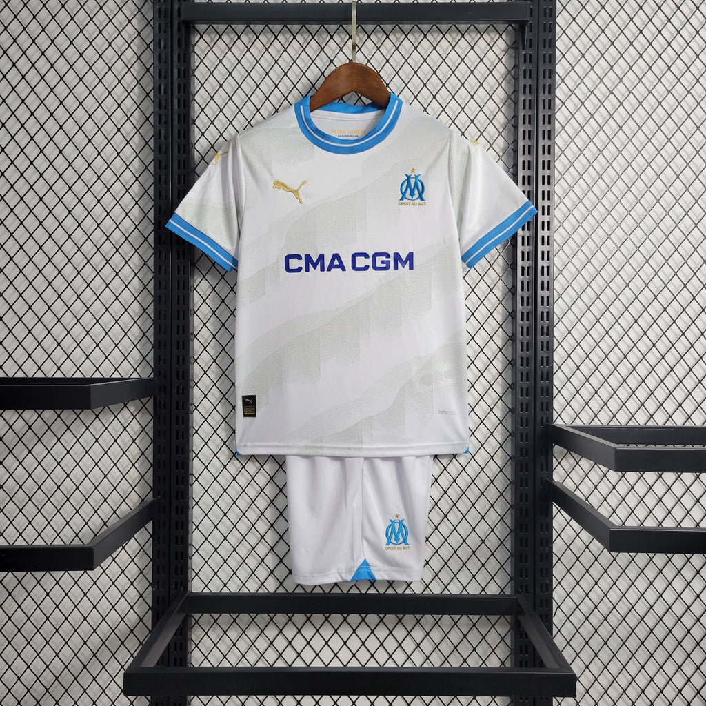 Marseille 2023/24 Primera equipacion (mini conjunto)