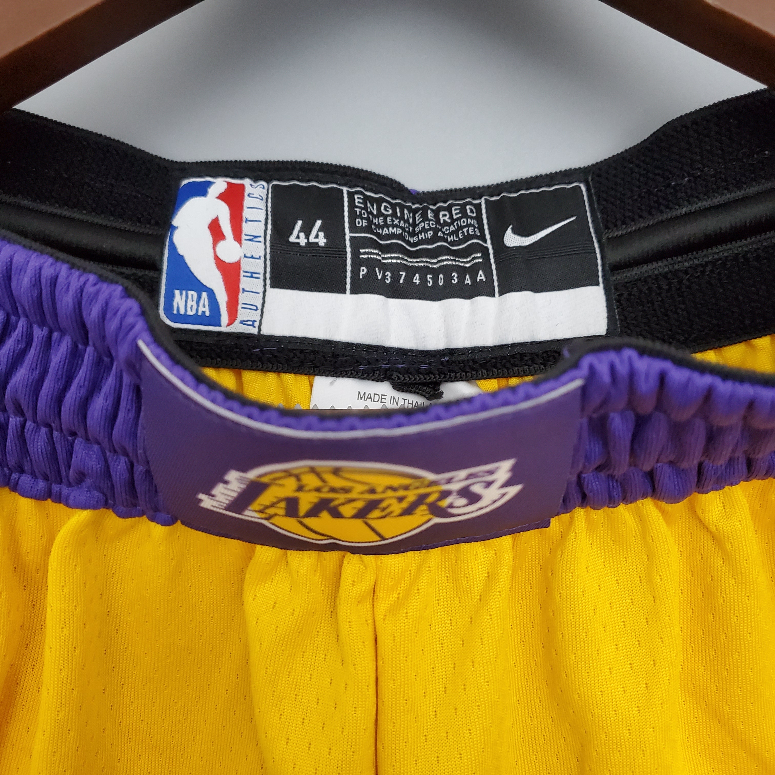 Lakers Yellow Shorts