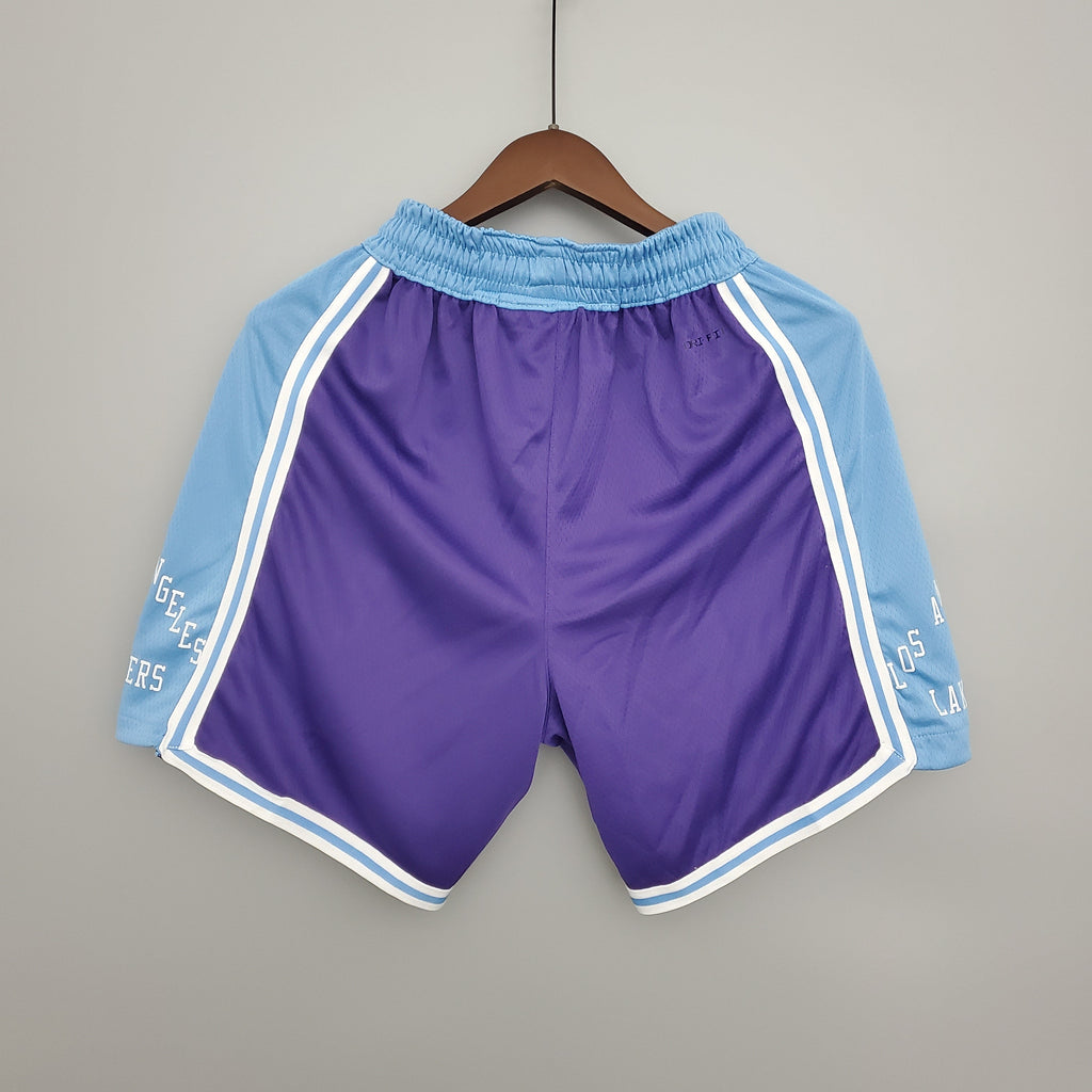 Lakers City Edition Purple Shorts