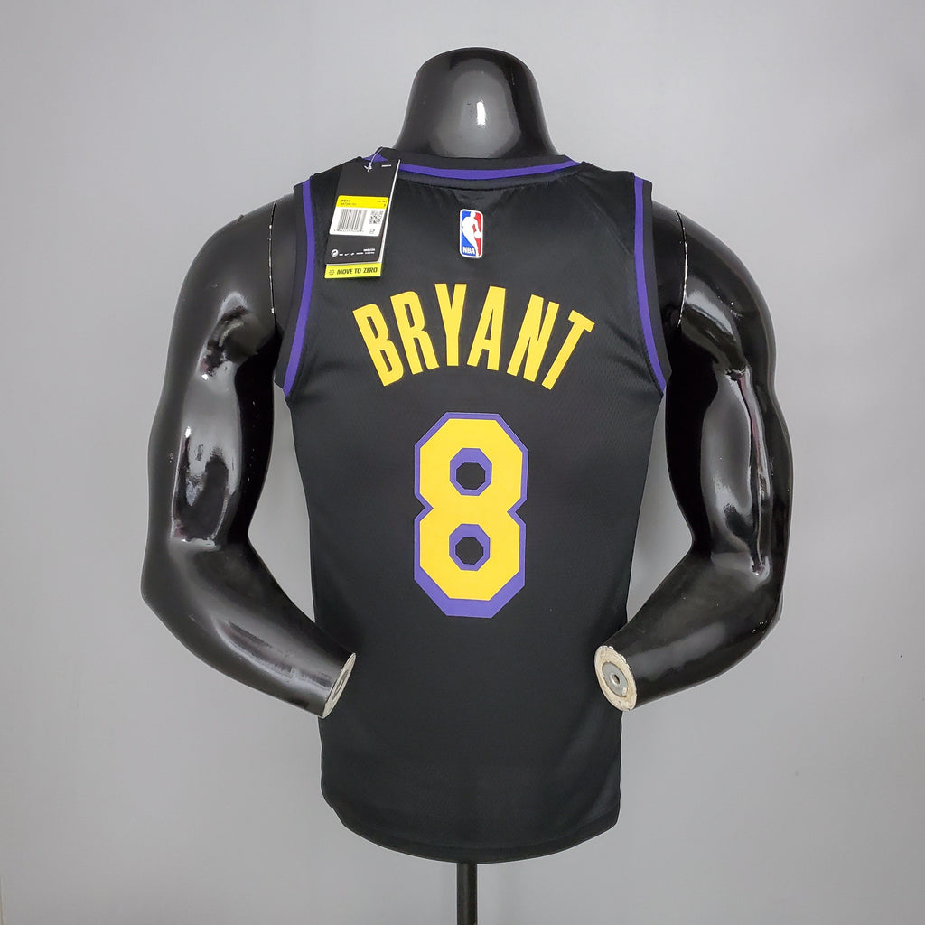 Camiseta Los Angeles Lakers Black Latin