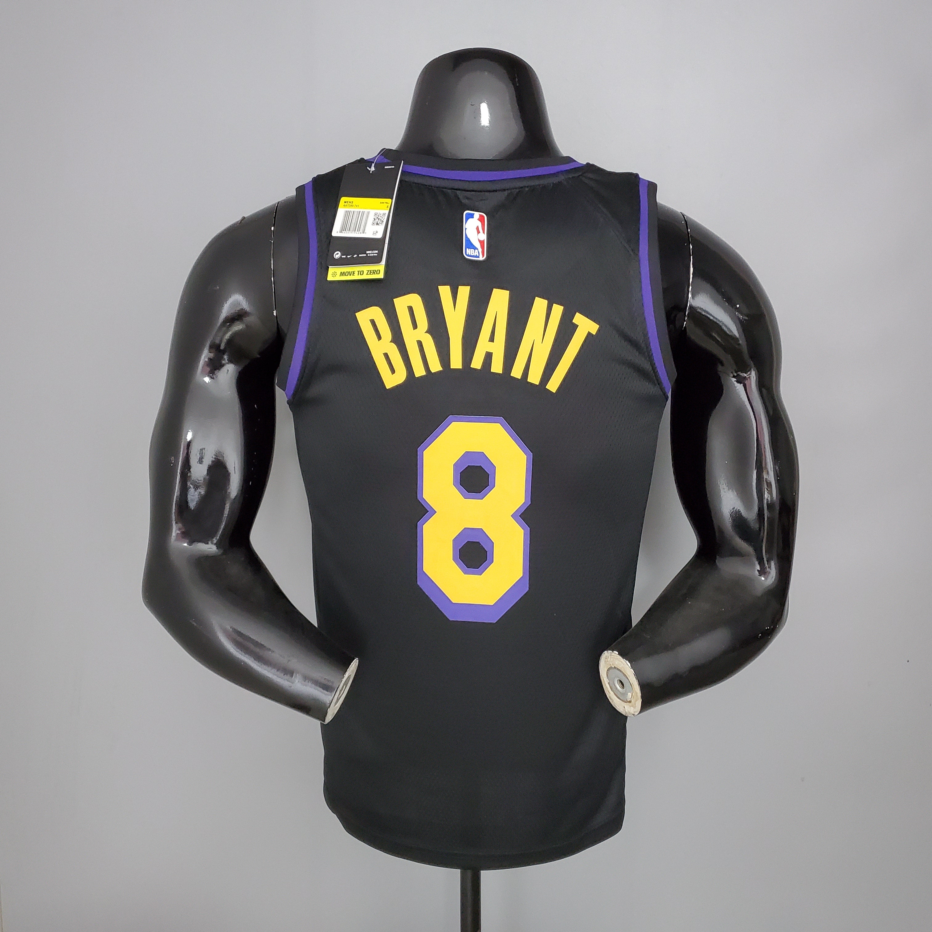 Camiseta Los Angeles Lakers Black Latin