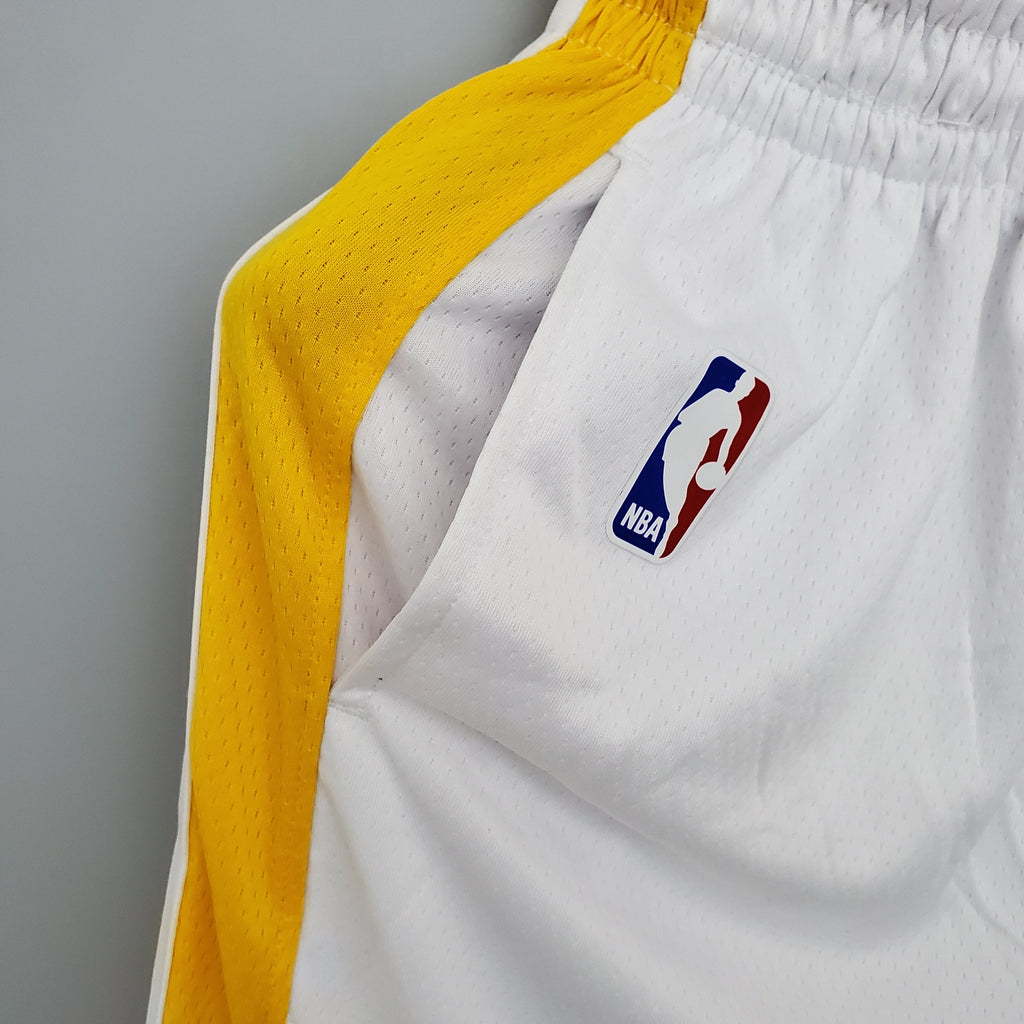 Warriors White Shorts