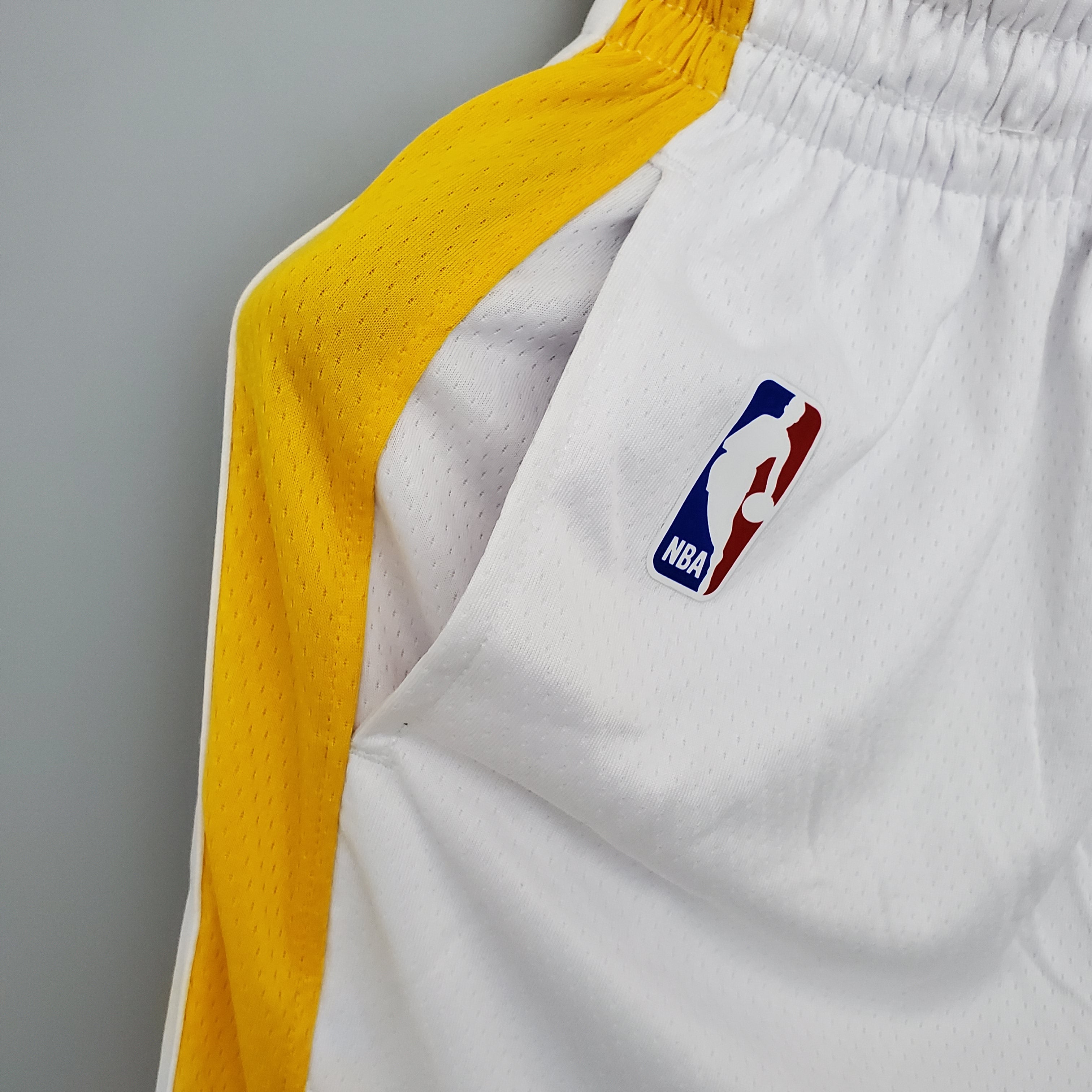 Warriors White Shorts