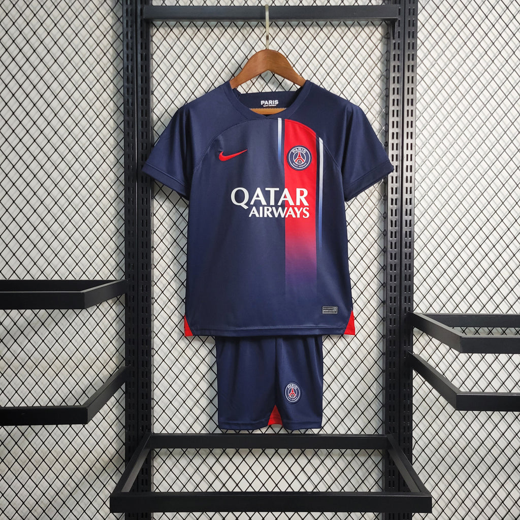 Paris Saint-Germain 2023/24 Primera equipacion (Mini Conjunto)