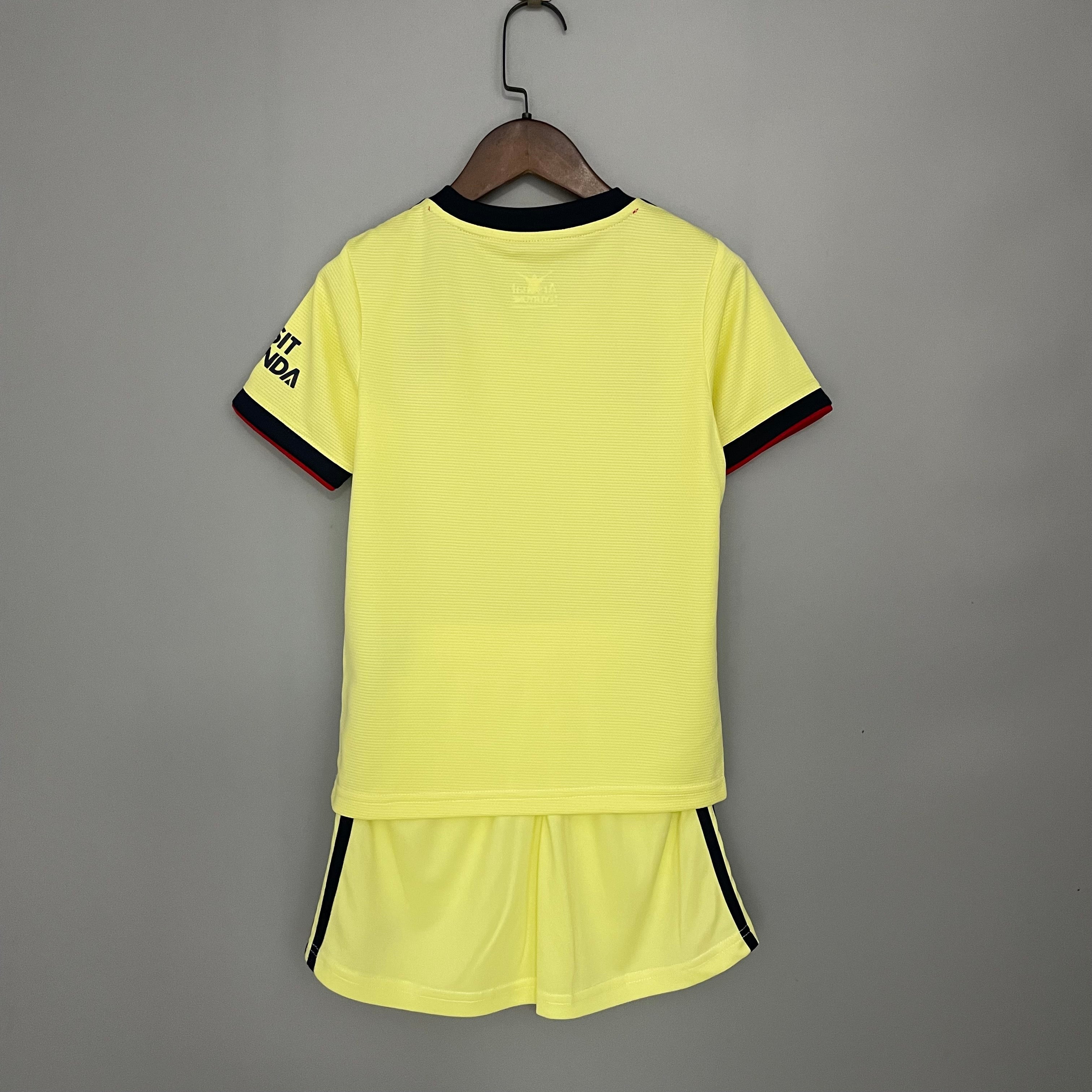 Liverpool 2021/22 Segunda equipación (Mini conjunto)