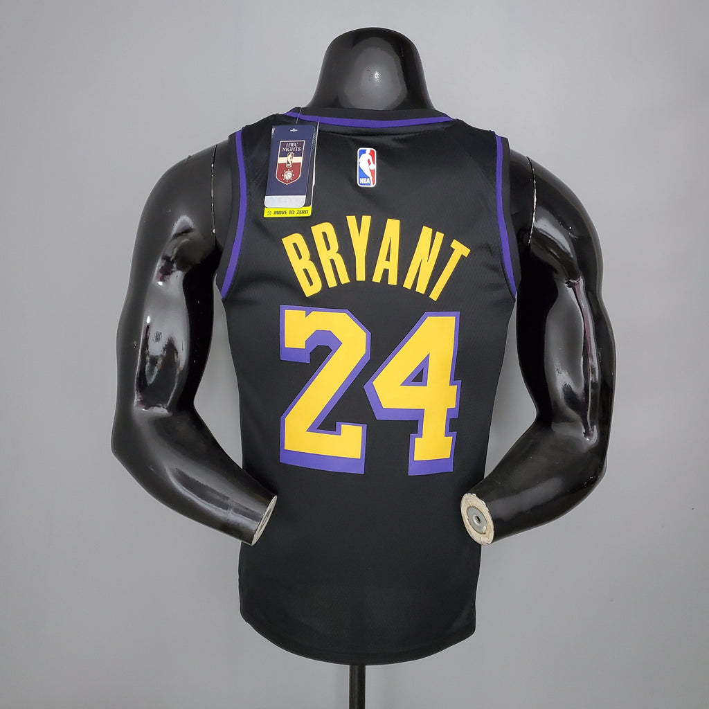 Camiseta Los Angeles Lakers Black Latin