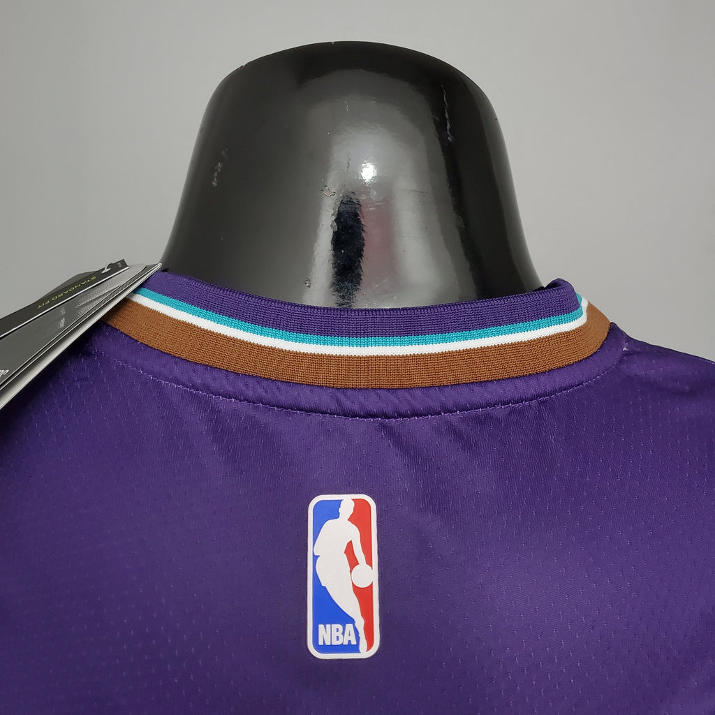 Camiseta Utah Jazz (Retro Jazz Snow Mountain Edition Purple)