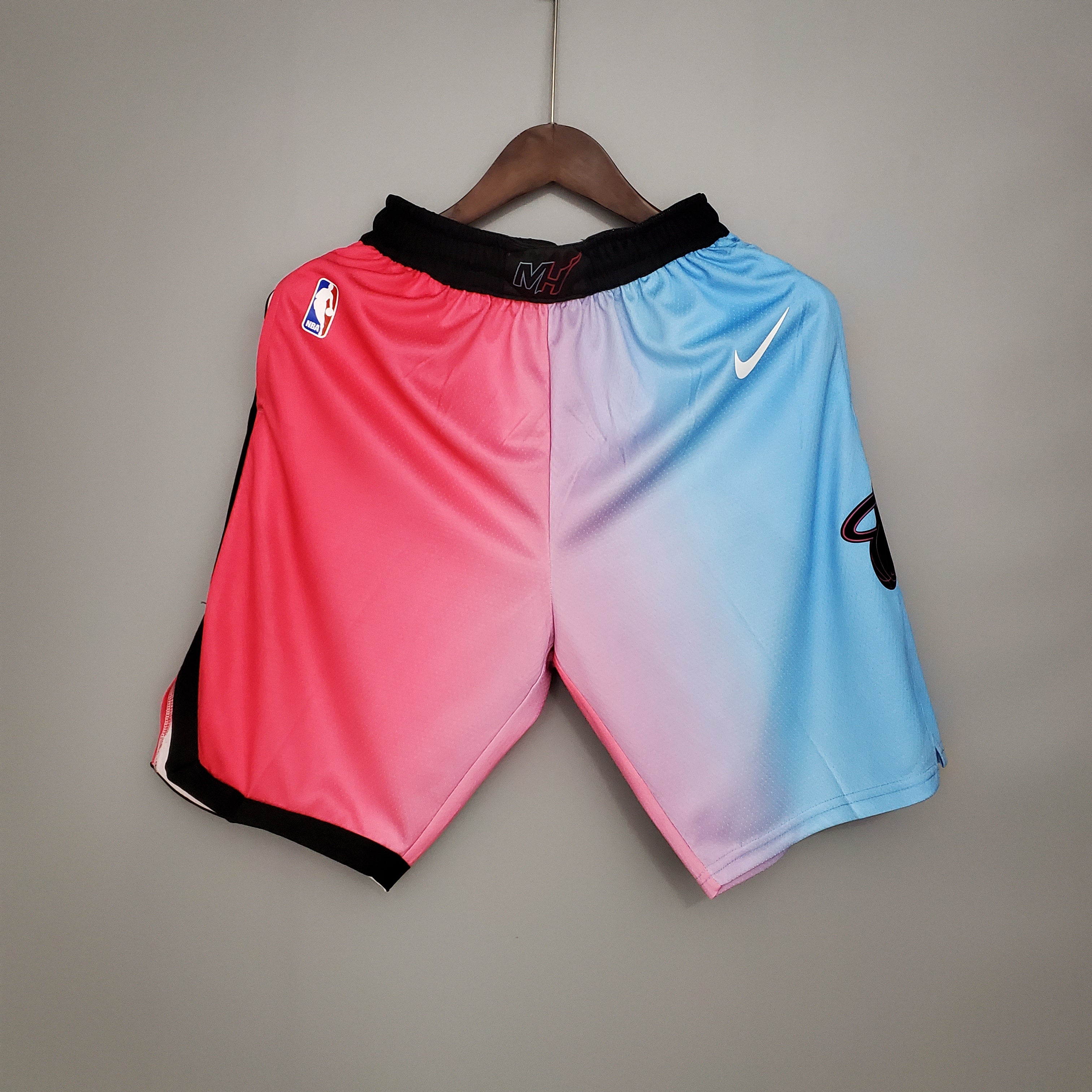 Miami Heat Shorts City Edition Pink Blue