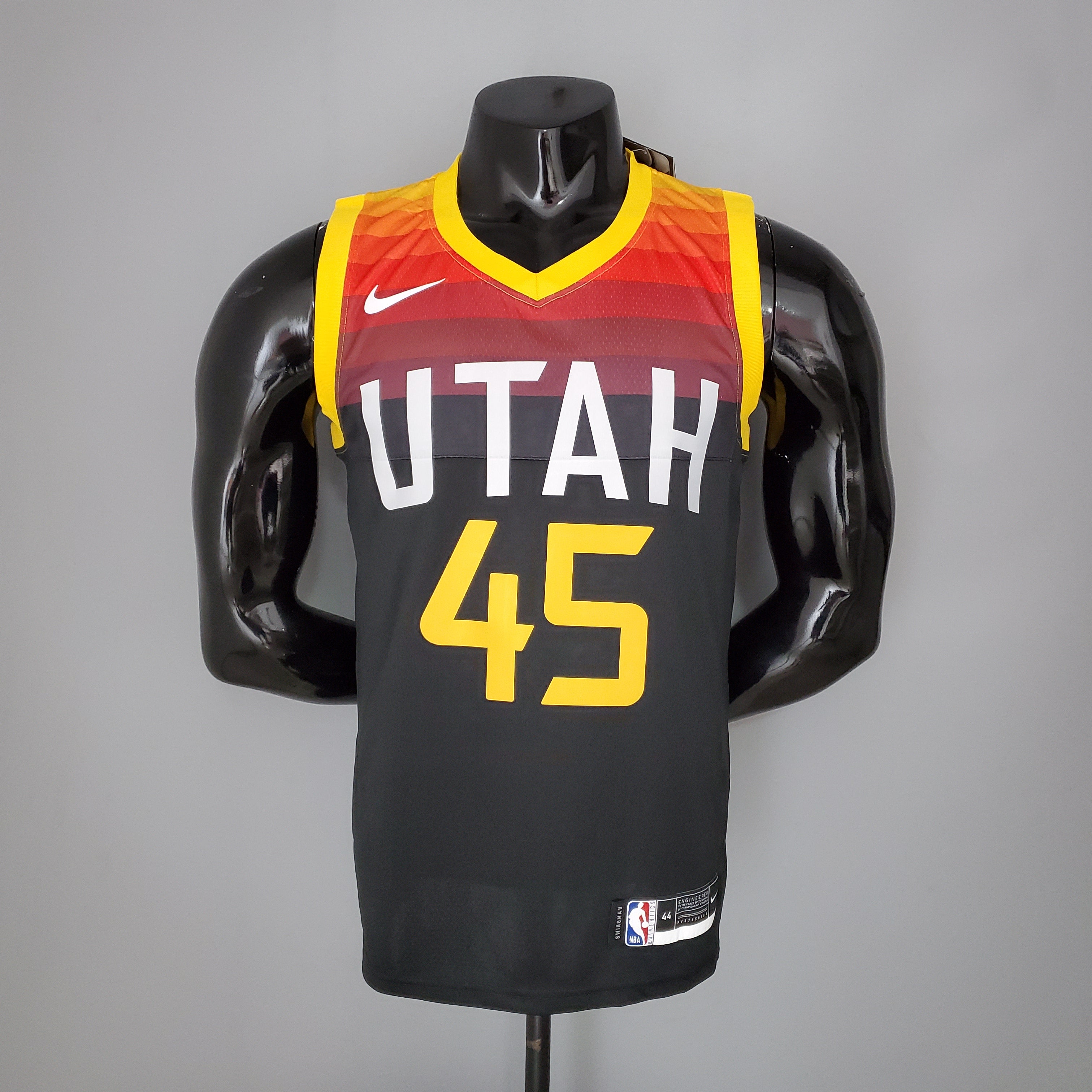 Camiseta Utah Jazz (city edition black red)
