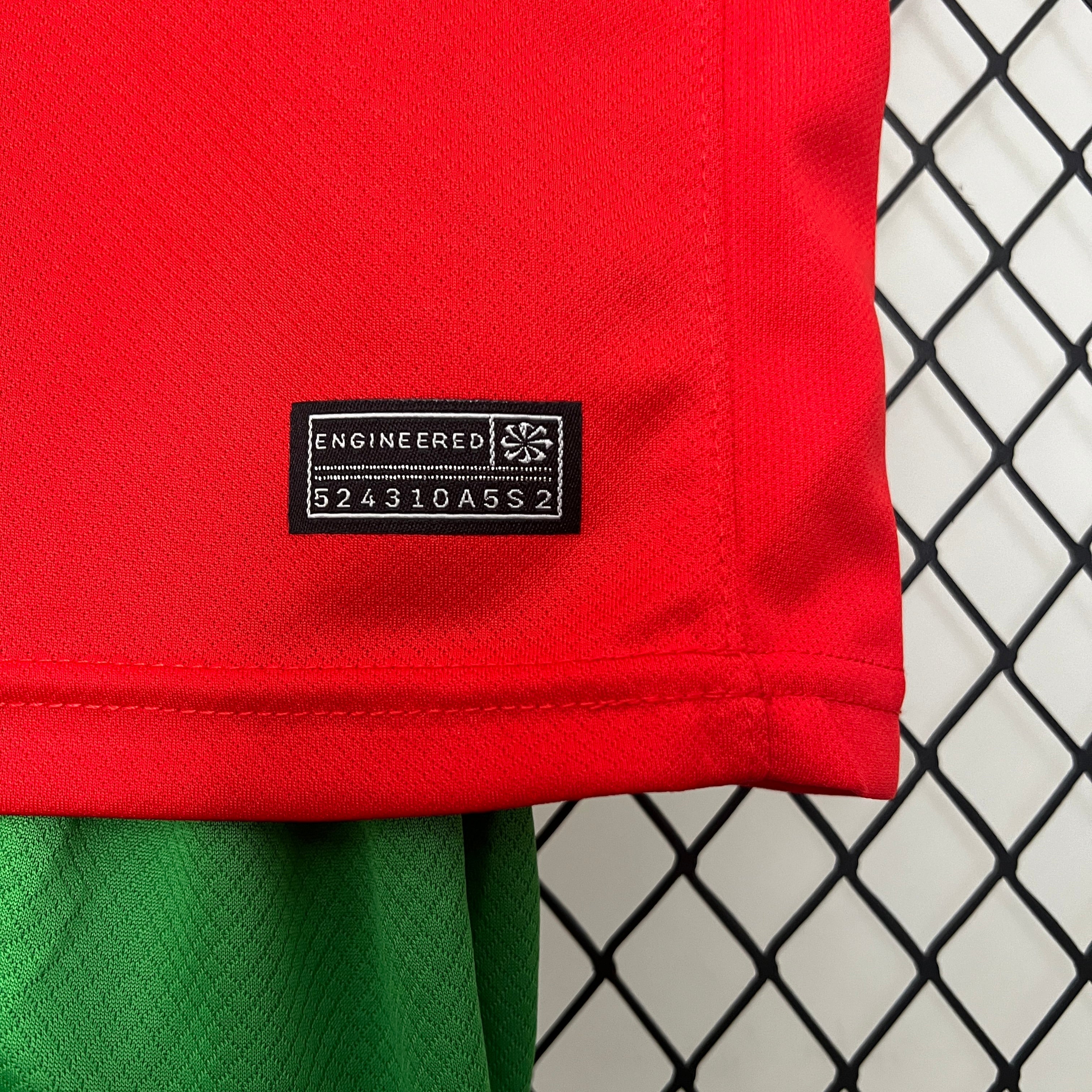 Portugal 2024/25 Primera equipación (Mini Conjunto)