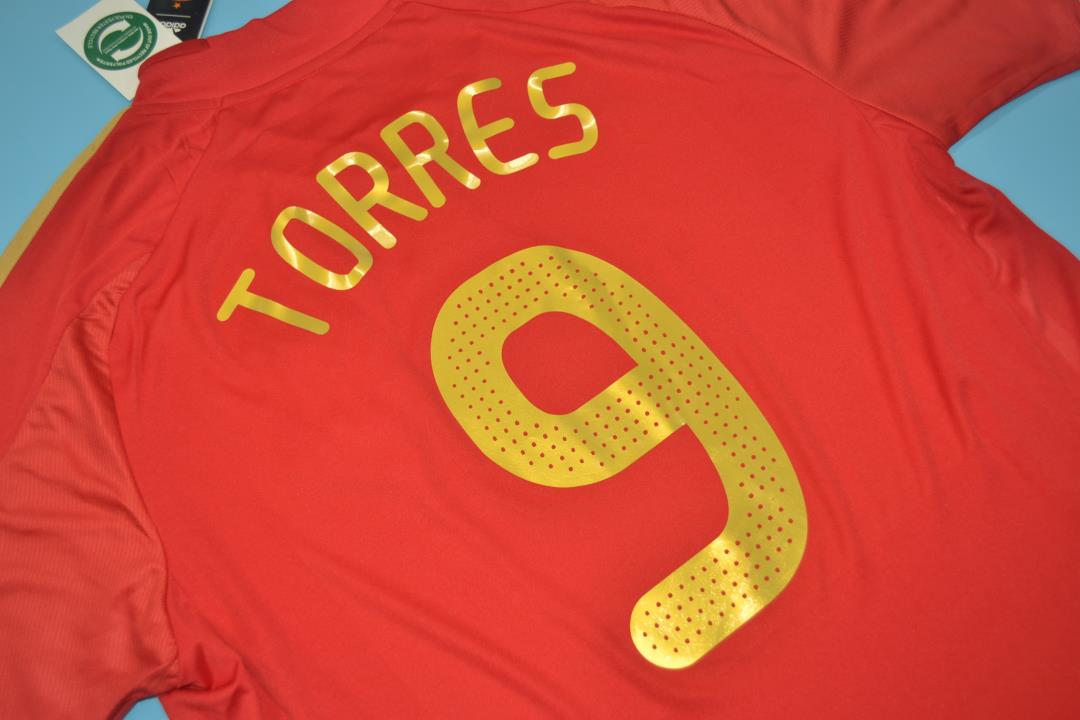 Retro España Eurocopa 2008 (Torres, Villa)