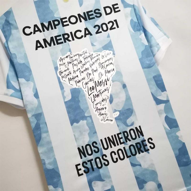 Argentina 2021 Campeón Copa América (Celebración)